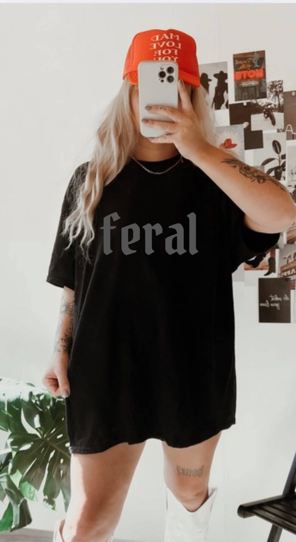 Feral State of Mind Tunic | Graphic Tee