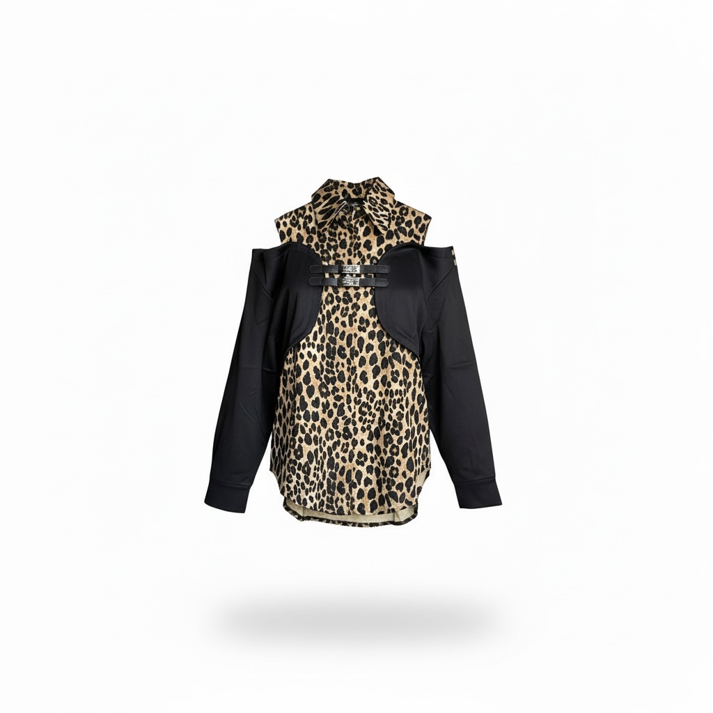 The Wild Edge Button-up | Leopard