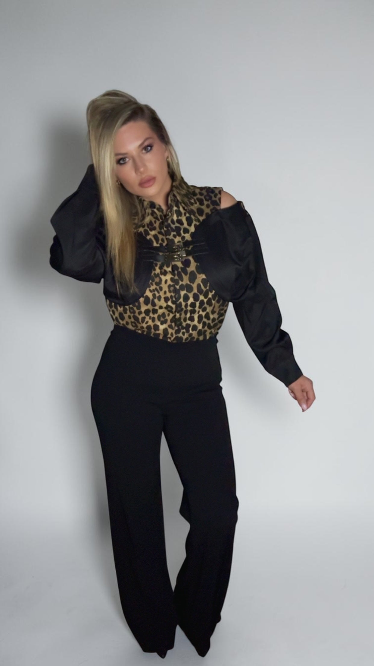 The Wild Edge Button-up | Leopard