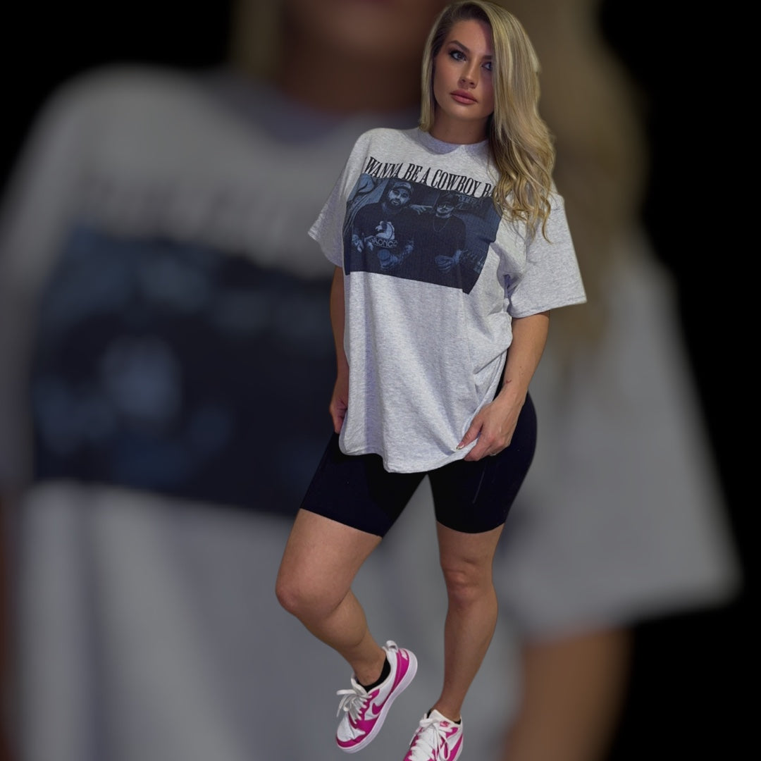 I WANNA BE A COWBOY TEE | Graphic Tee